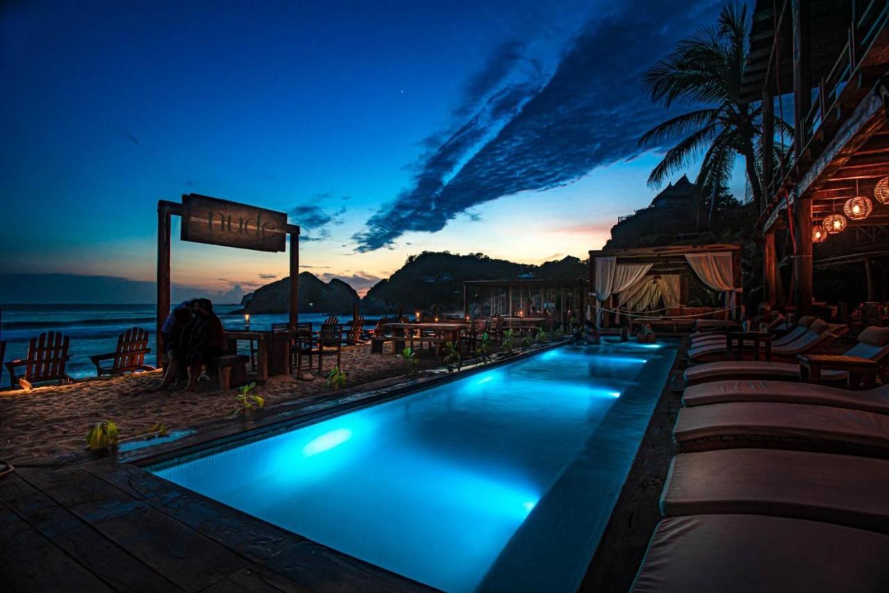 Hotel Nude Zipolite & Beach Club Exterior photo